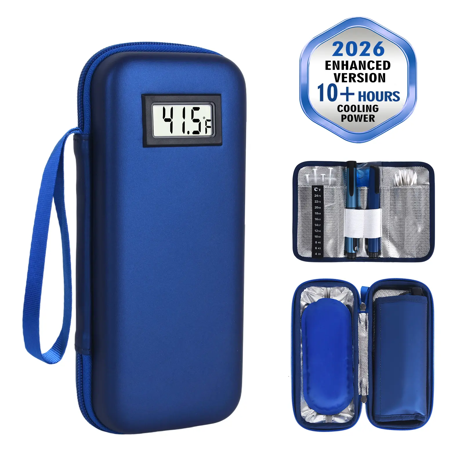 Insulin Cooler Travel Case with Temperature Display