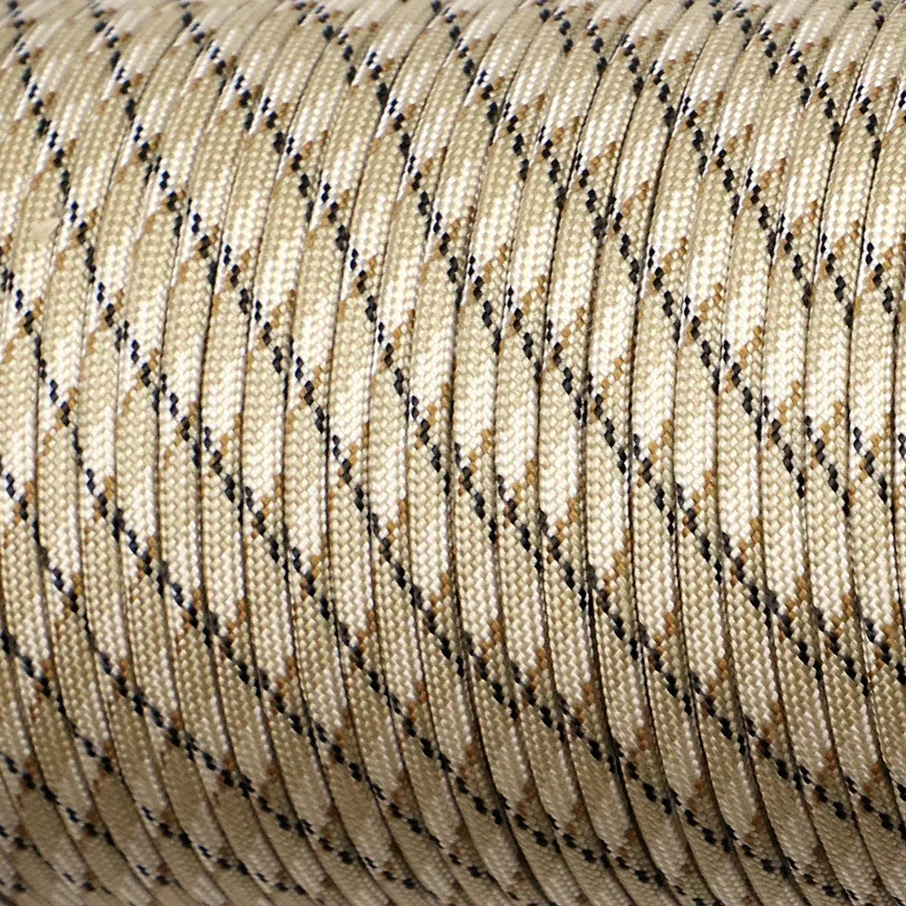 550 Military Paracord 7 Strand 4mm Tactical Parachute Cord Camping Accessories Outdoor Survival DIY Bracelet Rope