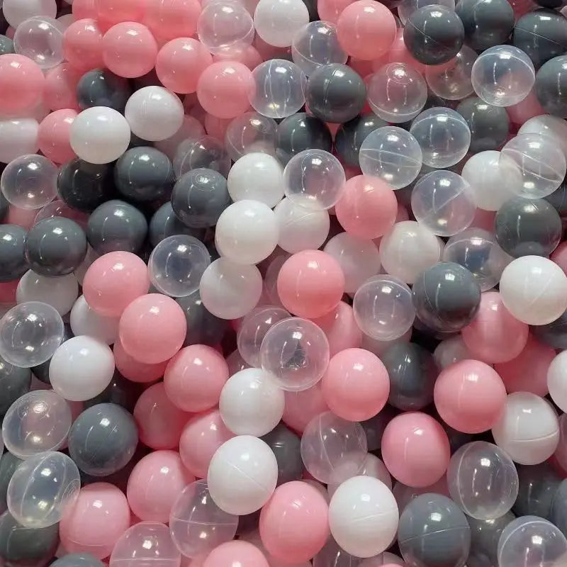 100PCS Outdoor Sport Balls – Colorful Soft Water Swim Pool Ocean Wave Balls for Kids, Eco-Friendly Stress Relief Toys