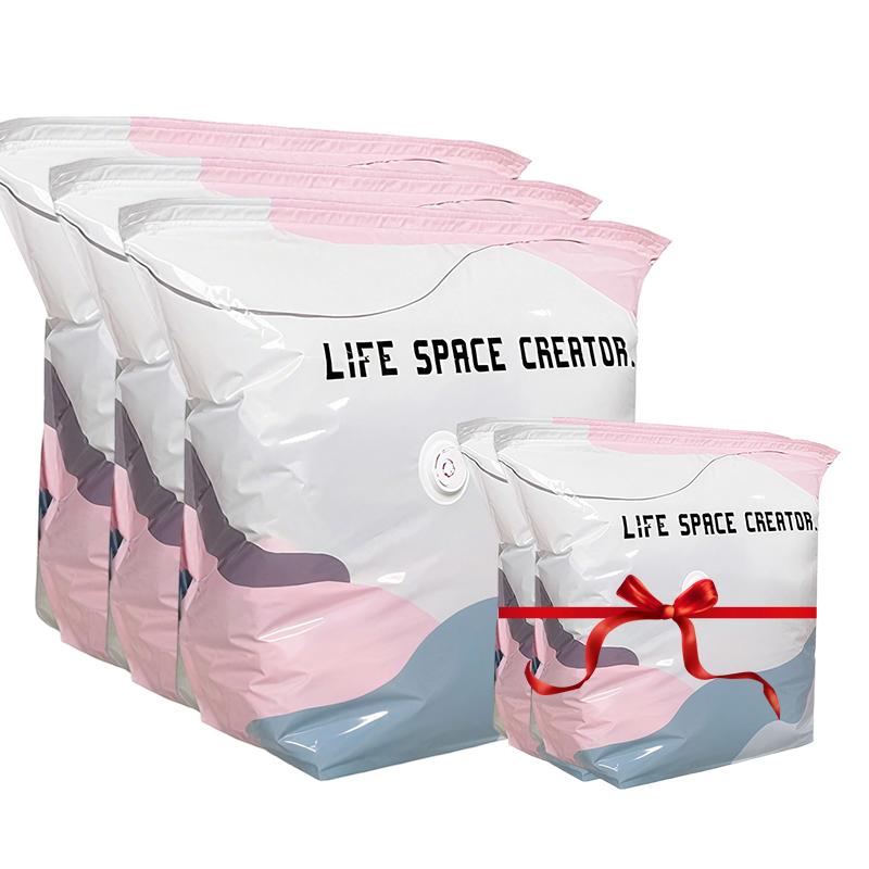 🧳💨 No‑Pump Vacuum Storage Bags