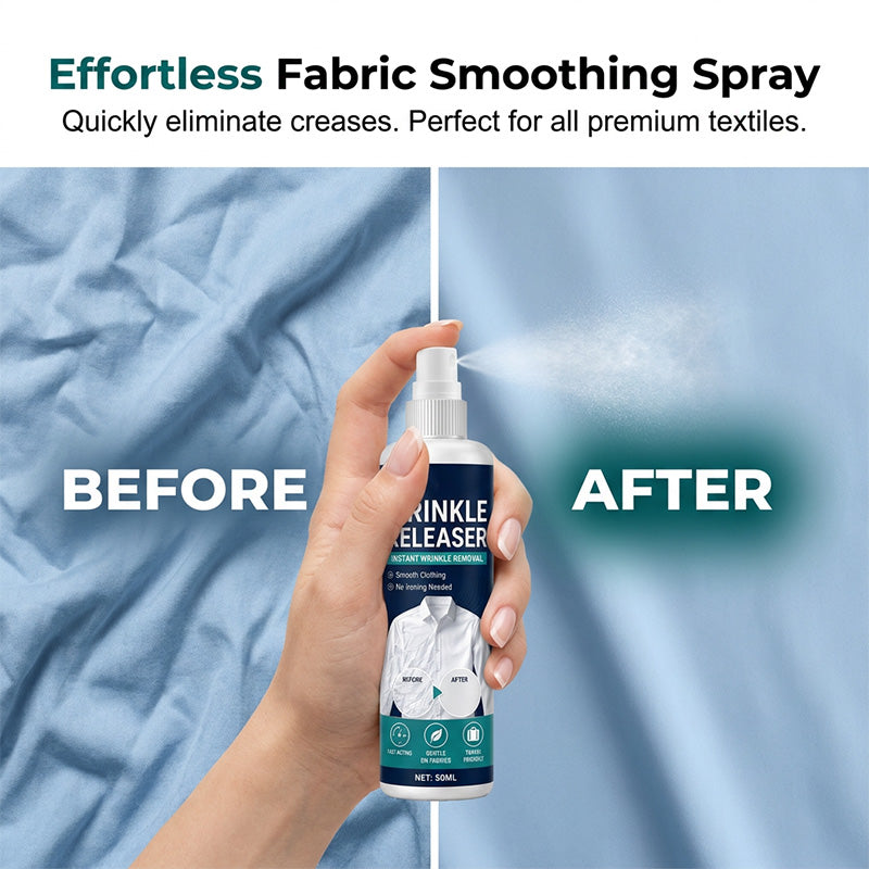 👔✨ Instant wrinkle release – no iron, travel-ready, static-free & fresh.